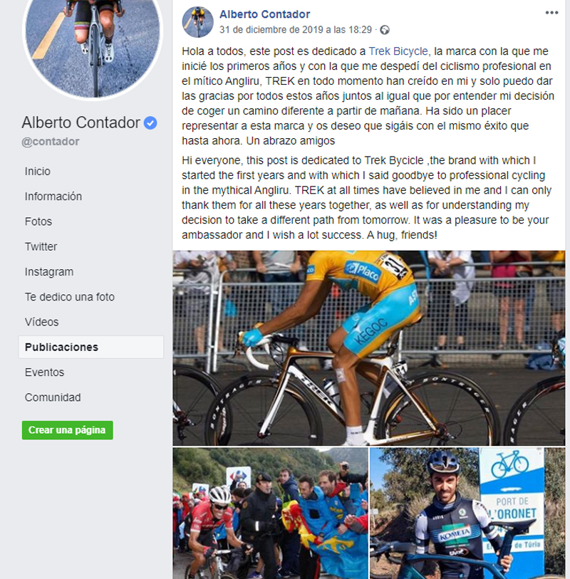 Alberto Contador e Ivan Basso presentan su marca de bicicletas. ¿Albass?