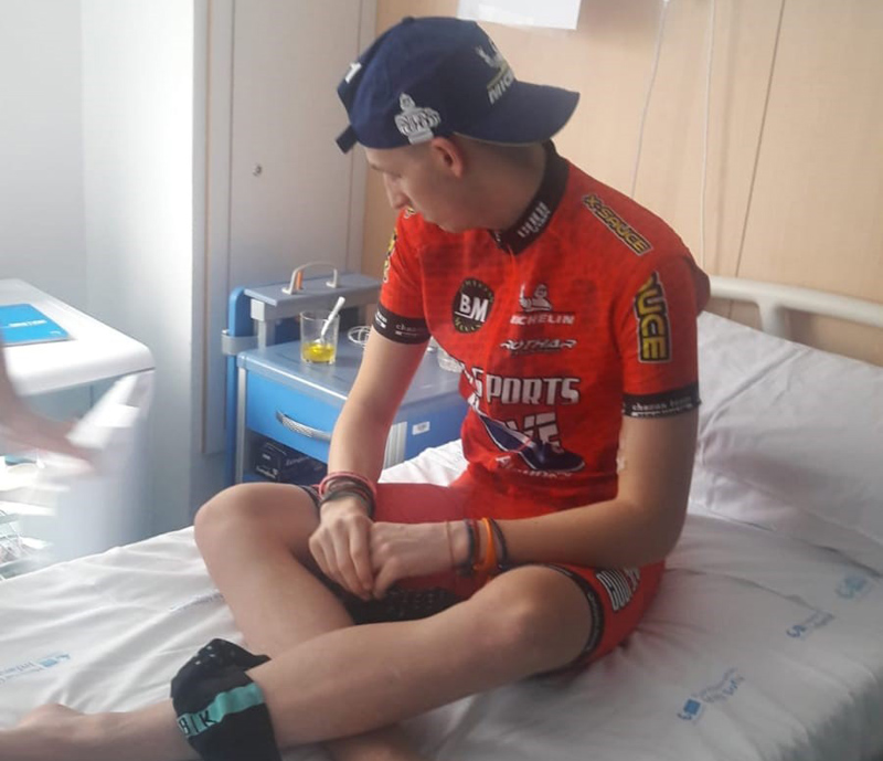 Juanfran, el ciclista que lucha contra la Leucemia