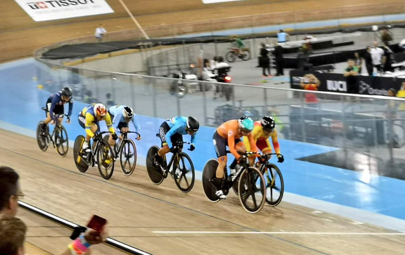 Helena Casas, plata en el Keirin de la Copa del Mundo de Milton