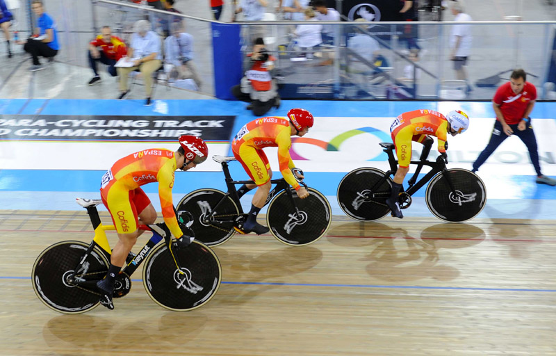 La Selección de Ciclismo Adaptado en Pista cierra el Mundial con 10 medallas