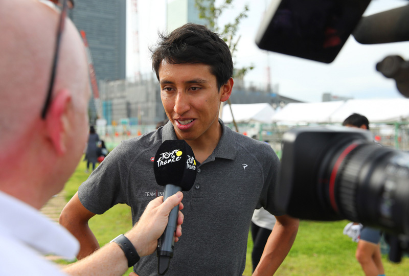 Egan Bernal: “Para mí no es un trabajo salir a hacer 7 u 8 horas en bicicleta. Amo hacerlo