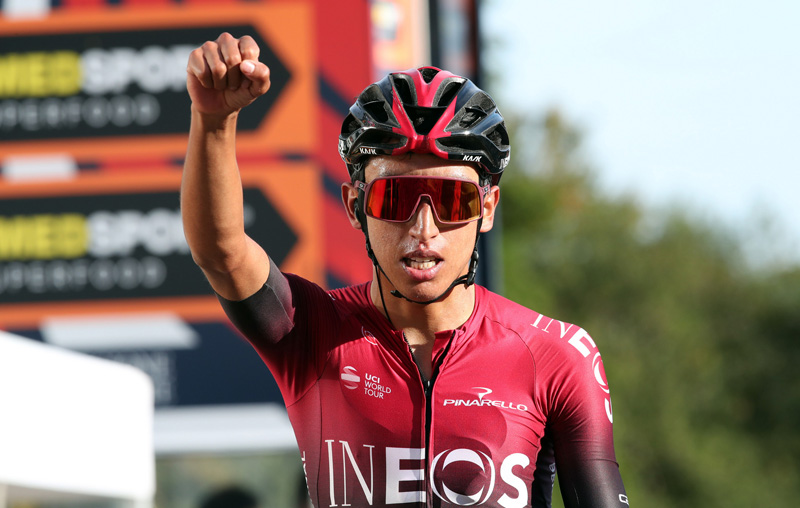 Egan Bernal: “Para mí no es un trabajo salir a hacer 7 u 8 horas en bicicleta. Amo hacerlo