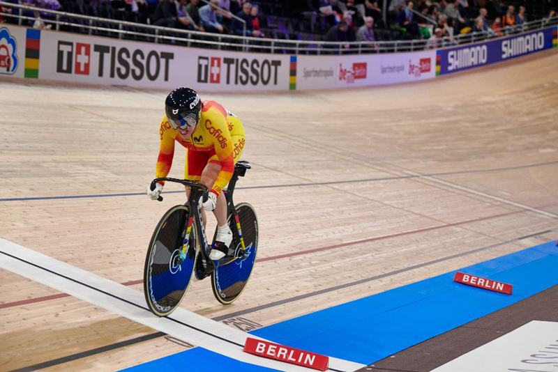 Concluye la penúltima jornada mundialista para la Selección Española de Pista