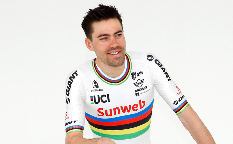 Dumoulin el maillot de campeón del